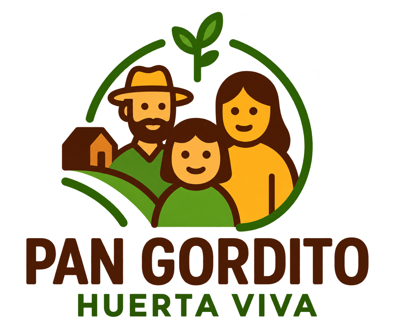 Logo de Pan Gordito Huerta Viva